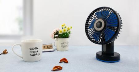 3-Speed Table Fan USB/Battery Powered - 3-Speed Table Fan USB/Battery Powered TC-056S