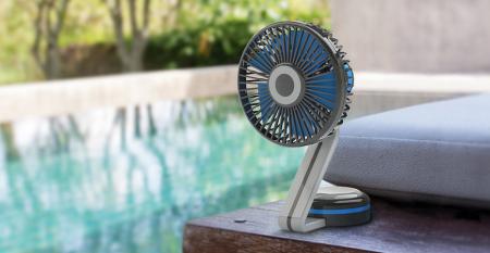 3-Speed Table Fan USB/Battery Powered - 3-Speed Table Fan USB/Battery Powered TC-068S