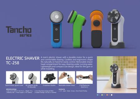 Electric Travel Shaver Battery Powered TC-258