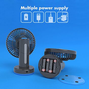 Provide both USB and battery power supply