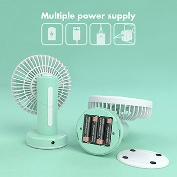 Provide both USB and battery power supply