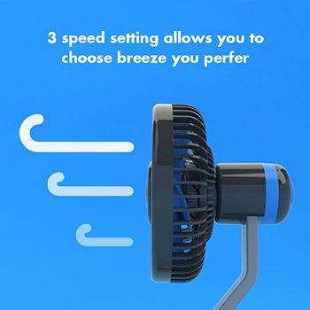 Three-speed settings 