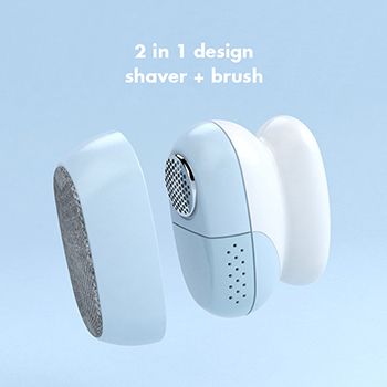 2 in 1 shaver and brush