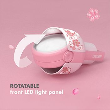 Rotatable LED panel for different usage