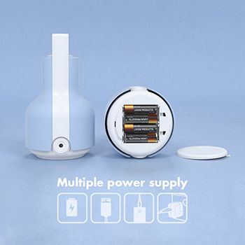 Provide both USB and battery power supply